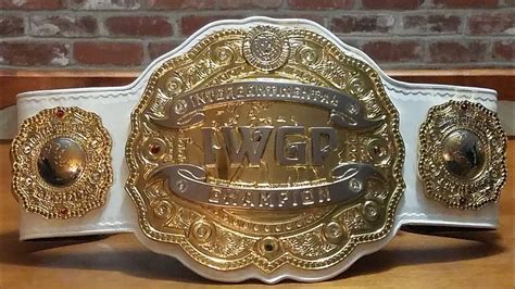 Pondering The New IWGP World Heavyweight Championship Belt – Ringside Logic