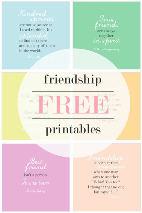 Favorite Friendship Quotes - Free Printables for You! - Heatherlee Chan