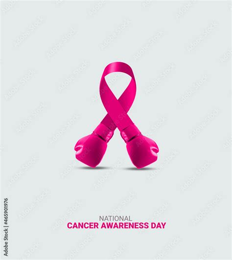 National Cancer awareness Day concept .Ribbon with globes concept 01. Stock Photo | Adobe Stock