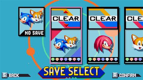 Mania Style Data Select [Sonic 3 A.I.R.] [Mods]