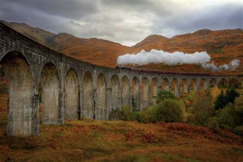 Glenfinnan Viaduct HDR | Glenfinnan viaduct, Glenfinnan monument, West highlands