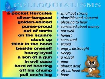 Colloquial Expressions in English | Expressions, English, Eloquent