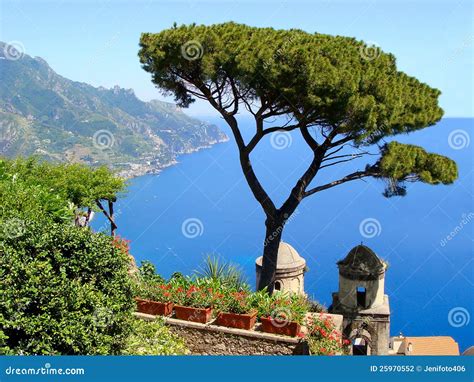 Amalfi Coast views stock photo. Image of scene, italia - 25970552