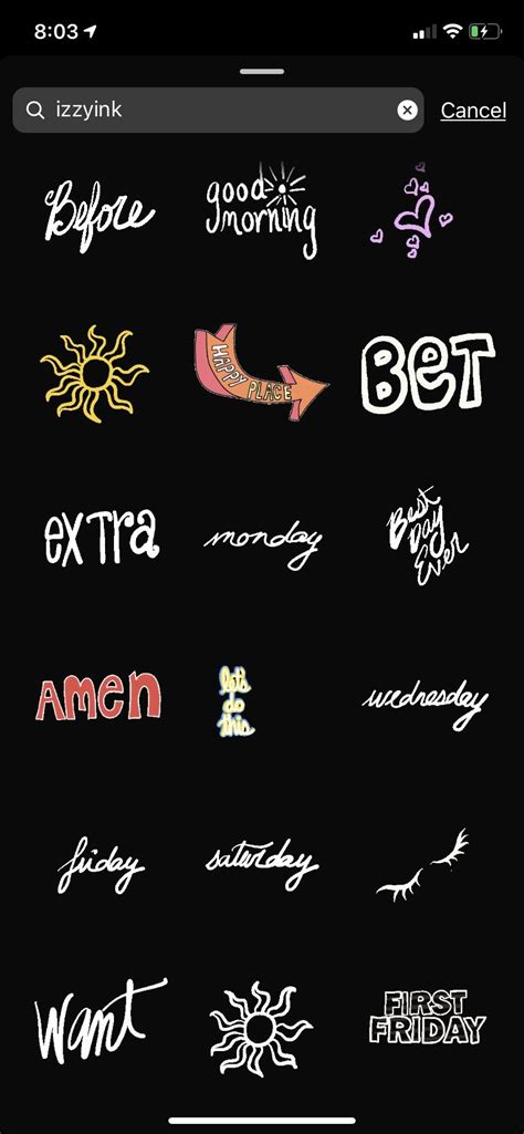 🖤 9+ Aesthetic Stickers For Snapchat - 2022