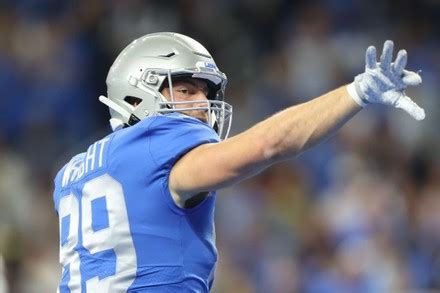 Detroit Lions Tight End Brock Wright Editorial Stock Photo - Stock Image | Shutterstock