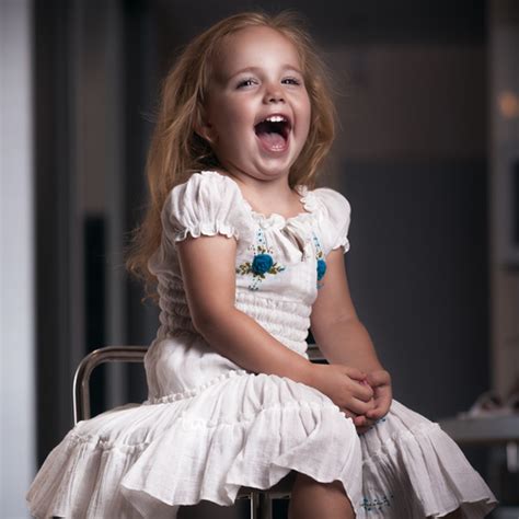 Cute little girl happy laughing Stock Photo free download