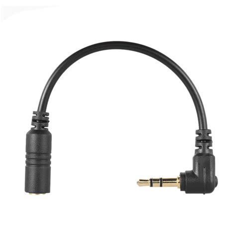 Andoer Microphone Adapter Cable Smartphone Cellphone Microphone Mic to PC Computer DSLR Camera ...