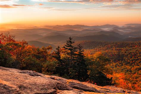 Blue Ridge Sunrise blue Ridge Mountains Landscape - Etsy