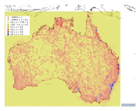 A map of the current cane toad distribution (6,349 total records marked ...