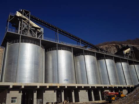 Limestone Storage Silos | AGICO Steel Silo Supplier