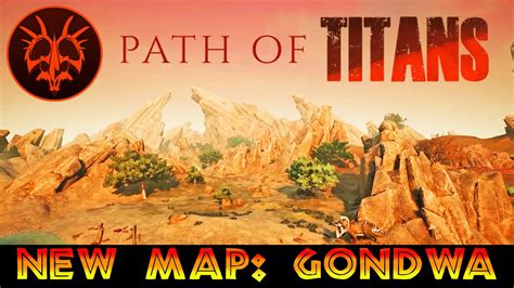 New Map: Gondwa - Path of Titans - Dinosaur Survival Game - YouTube