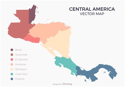 Mapa Centroamerica Vectores, Iconos, Gráficos y Fondos para Descargar Gratis