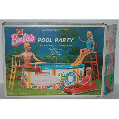 My Favourite Doll - Barbie Pool Party Set 1973