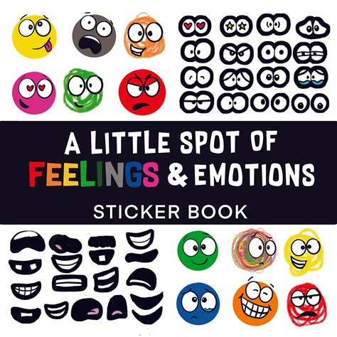 A Little SPOT of Feelings & Emotions Sticker Book – Diane Alber