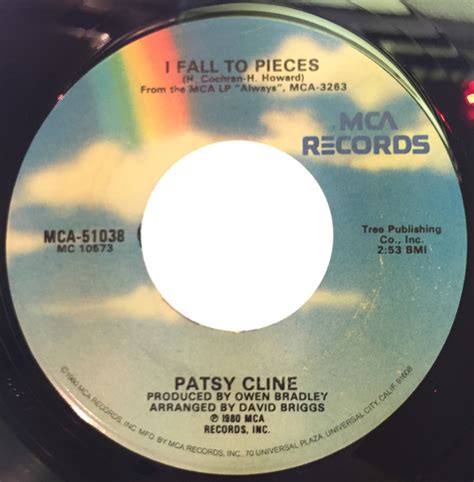 Patsy Cline - I Fall To Pieces / True Love | Discogs