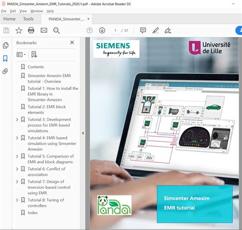 Simcenter Amesim EMR tutorial (Apr 2020 - Month 17) - PANDA