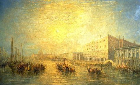 The Grand Canal, Venice - Joseph Mallord William Turner | William turner, Joseph mallord william ...