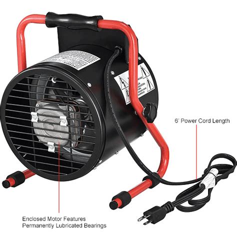 Heaters | Portable Electric | Portable Electric Garage Space Heater 1500 watt 120V | 653579 ...