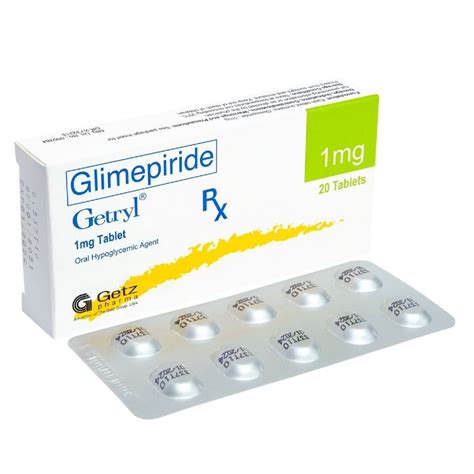 GETRYL, Glimepiride 1mg 1 Tablet | Watsons Philippines