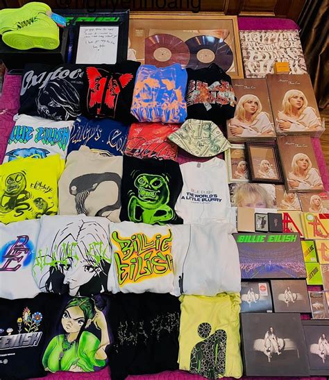 My Billie Eilish Merch Collection! : r/billieeilish