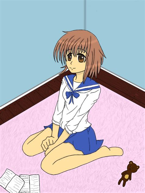 Anime Sitting Pose by AbsurdGenius on DeviantArt