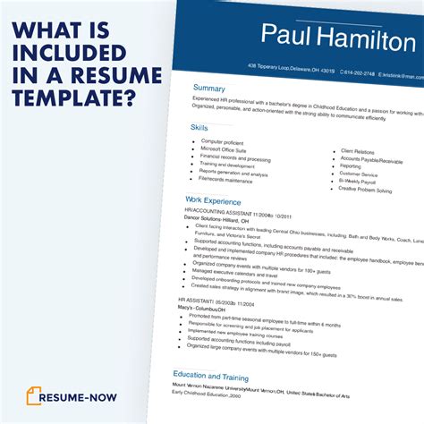 Resume Now Com | Resume Template