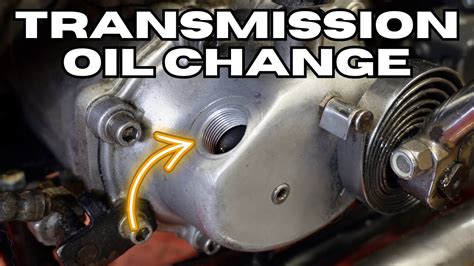 Harley Shovelhead Transmission Oil Change - YouTube