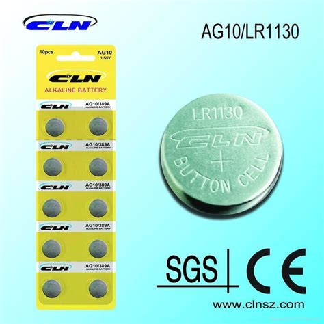 ag10 battery button cell battery dry cell watch battery - AG10 - CLN (China Manufacturer ...