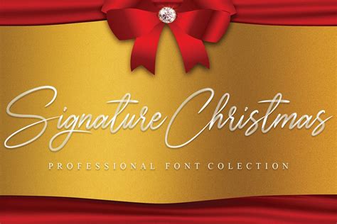 Signature Christmas Font - Cool Fonts Guru