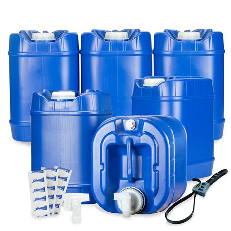 5-Gallon Emergency Water Storage Container | Water Supply Tank – Legacy Food Storage