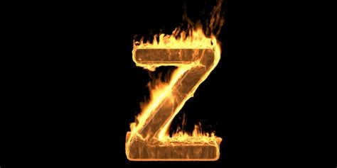 Premium Photo | Fire alphabet letter z burning flame hot fiery font glowing black background 3d ...