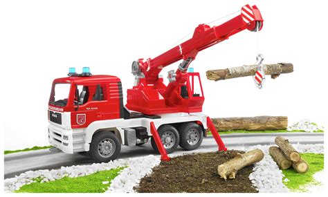 Bruder Man TGA Fire Engine Crane Truck. Reviews