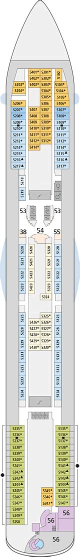 AIDAblu Deck plan & cabin plan