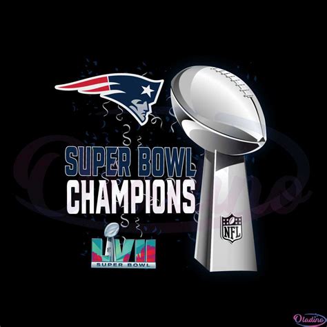 New England Patriots Super Bowl Lvii 2023 Champions Png