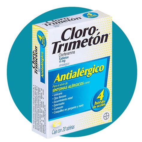 Clorfenamina 4mg Cloro-Trimeton – RCD Pharma – Farmacia de Alta ...