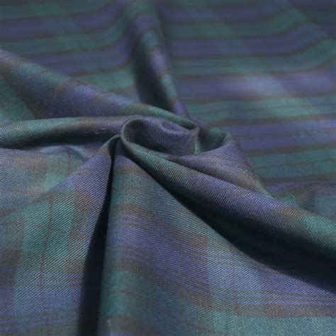 Blackwatch Tartan Fabric | Livingstone Textiles | Dress Fabrics