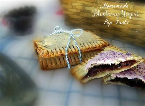 Homemade Blueberry Yogurt Pop Tarts