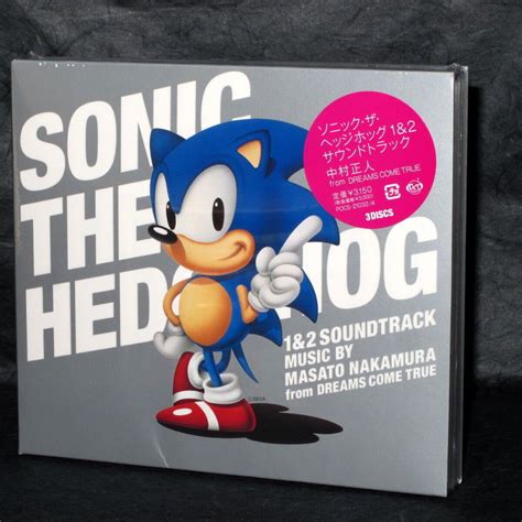 อัลบั้มเพลง Sonic The Hedgehog 1 2 Soundtrack Original Video Game Sega | Shopee Thailand