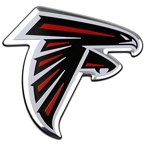 Atlanta Falcons Color Emblem 3 Car Team Decal | Atlanta falcons ...