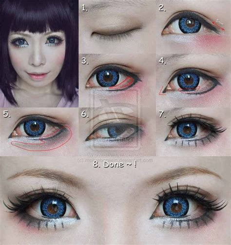 анимешные глаза макияж - Поиск в Google | Anime eye makeup, Anime cosplay makeup, Cosplay makeup ...