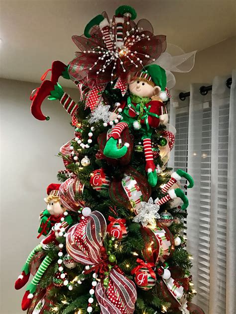 Pin by MRosario on Elf Christmas Tree | Whimsical christmas trees, Elf christmas decorations ...