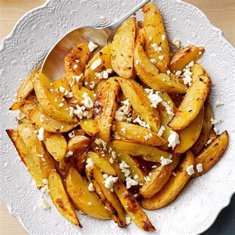 Roasted Greek Potatoes with Feta Cheese Recipe: How to Make It