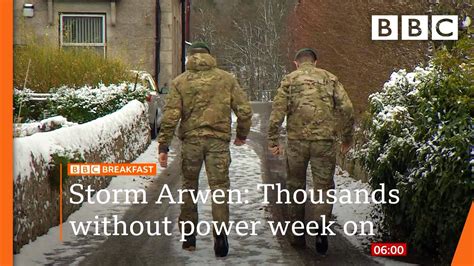 Storm Arwen: Major incident declared as thousands without power @BBC ...