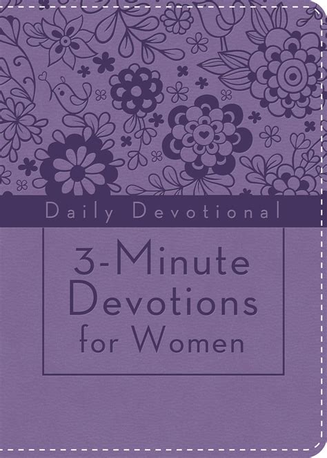 3-Minute Devotions for Women: Daily Devotional (purple) | Logos Bible ...