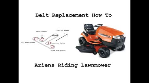 Ariens 42 Inch Riding Mower Deck Belt Diagram