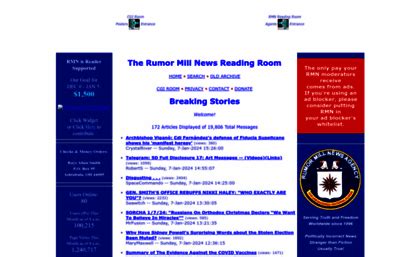 Rumormillnews.com website. The Rumor Mill News Reading Room - Breaking ...