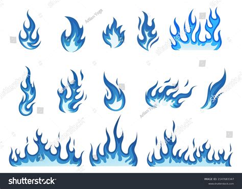 Animated Blue Flame