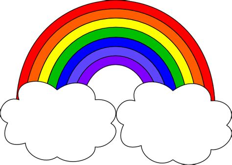 Cartoon Rainbow And Clouds - ClipArt Best