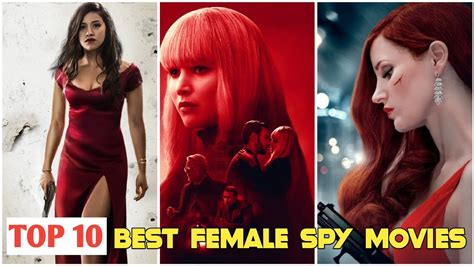 Top 10 Best Female Spy Movies - YouTube