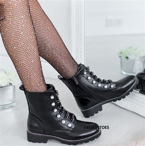 LADIES WOMENS ANKLE CHUNKY SOLE DIAMANTE CHELSEA PATENT ZIP FASHION ...